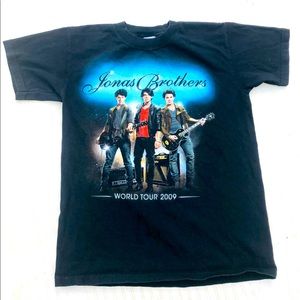2009 Jonas brothers world tour tee